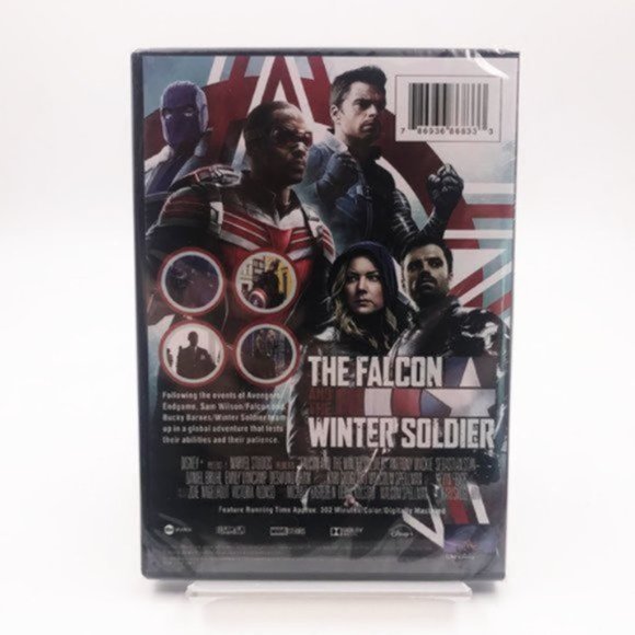 The Falcon and the Winter Soldier  DVD Brand New - Picture 2 of 3